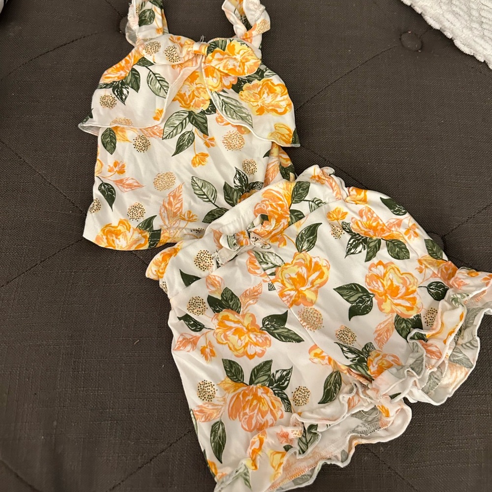 Floral Two Piece